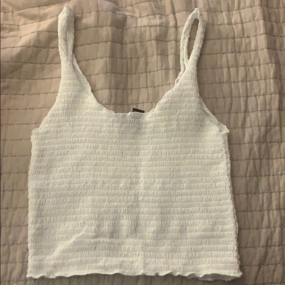 forever 21 ribbed crop tank